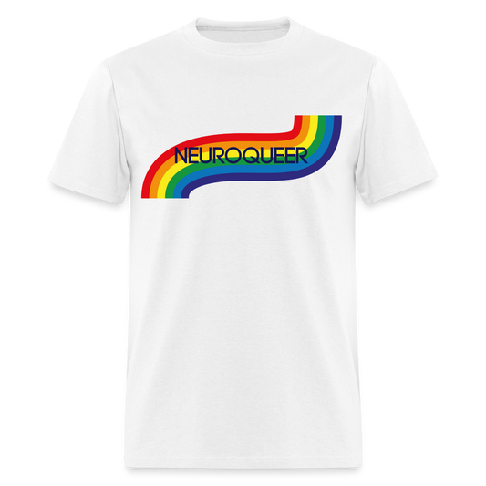 Neuroqueer Pride Unisex Classic T-Shirt - white
