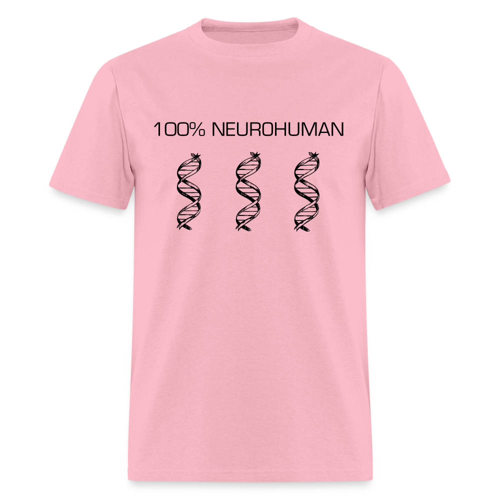 100% Neurohuman Unisex Classic T-Shirt - pink