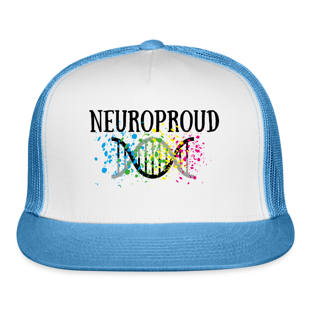 Neuroproud Trucker Cap - white/blue