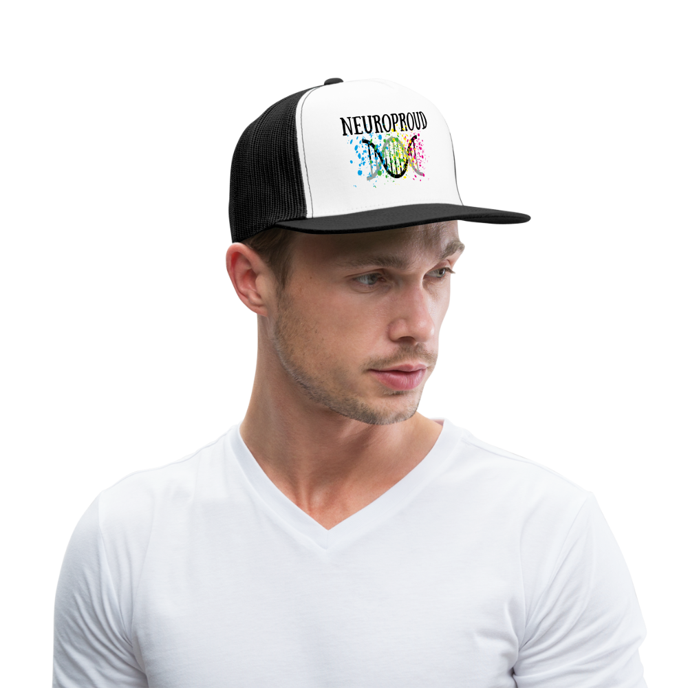 Neuroproud Trucker Cap - white/black